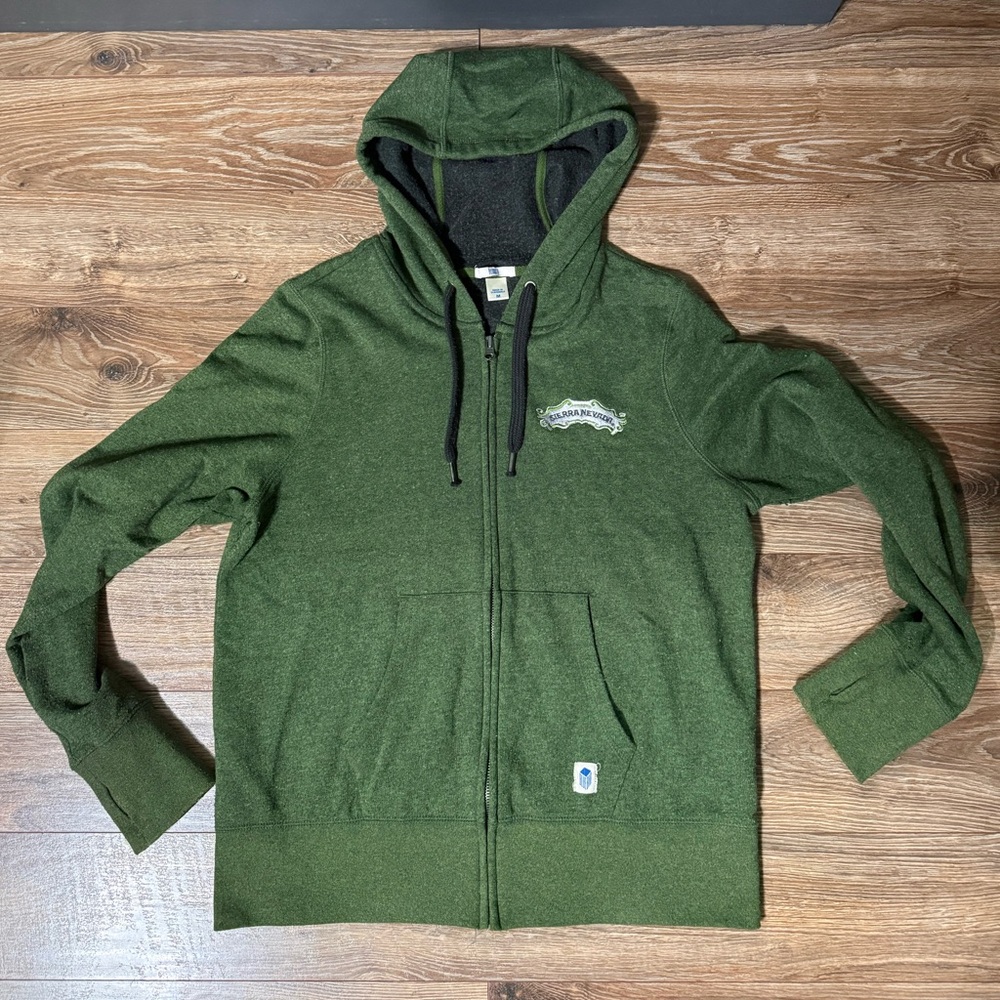 Sierra Nevada Green Hooded Women's Sweater
